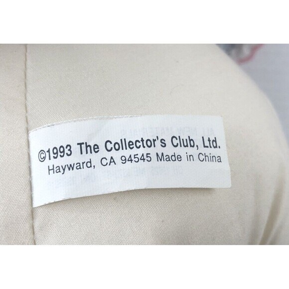 Vintage 1993 collectors Chubby club mouse plush stuffed animal floral dress - Picture 2 of 4